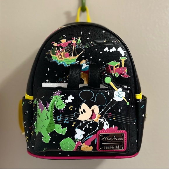 Main Street Electrical Parade 50th Anniversary Loungefly Backpack NWT - Picture 3 of 9